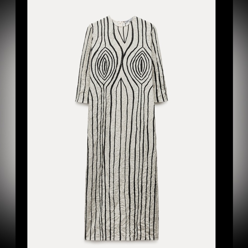 Zara printed ZW COLLECTION DRESS